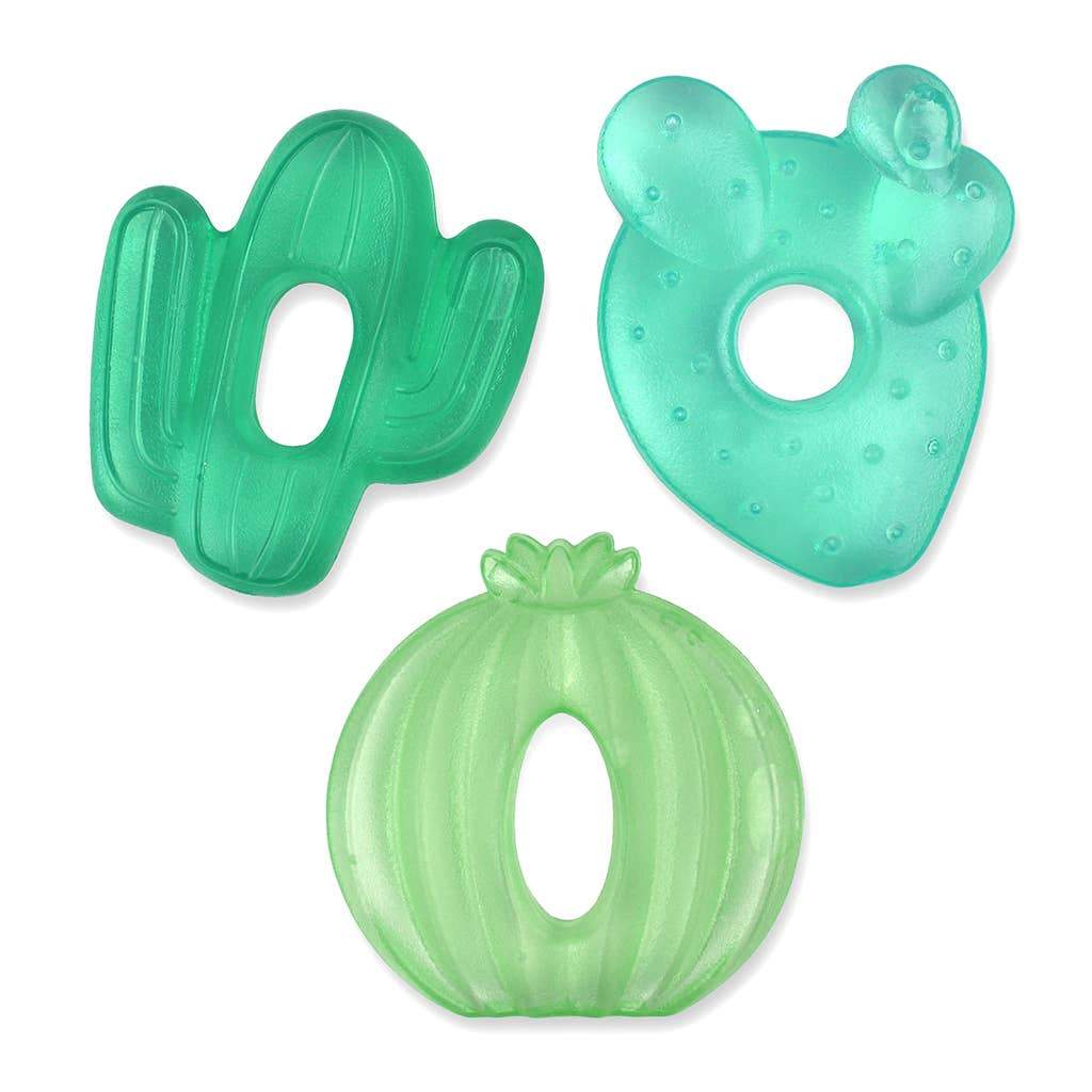 Itzy Ritzy Teether Cutie Coolers™ Cactus Water Filled Teethers (3-pack)