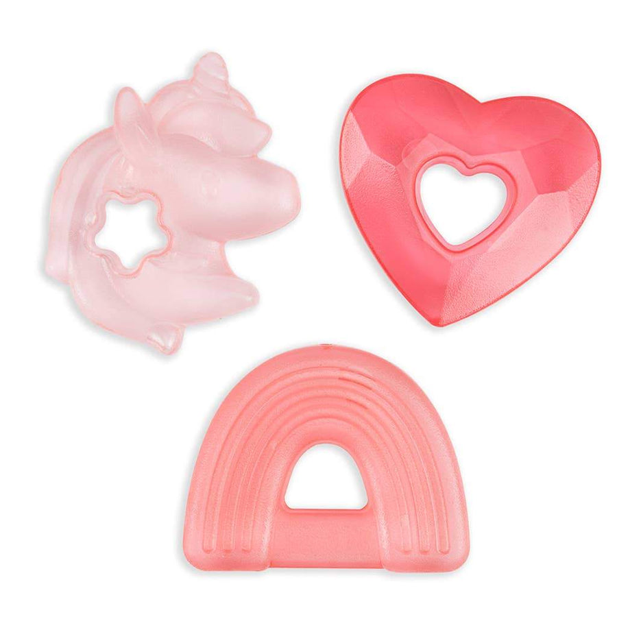 Itzy Ritzy Teether Cutie Coolers™ Unicorn Water Filled Teethers (3-pack)