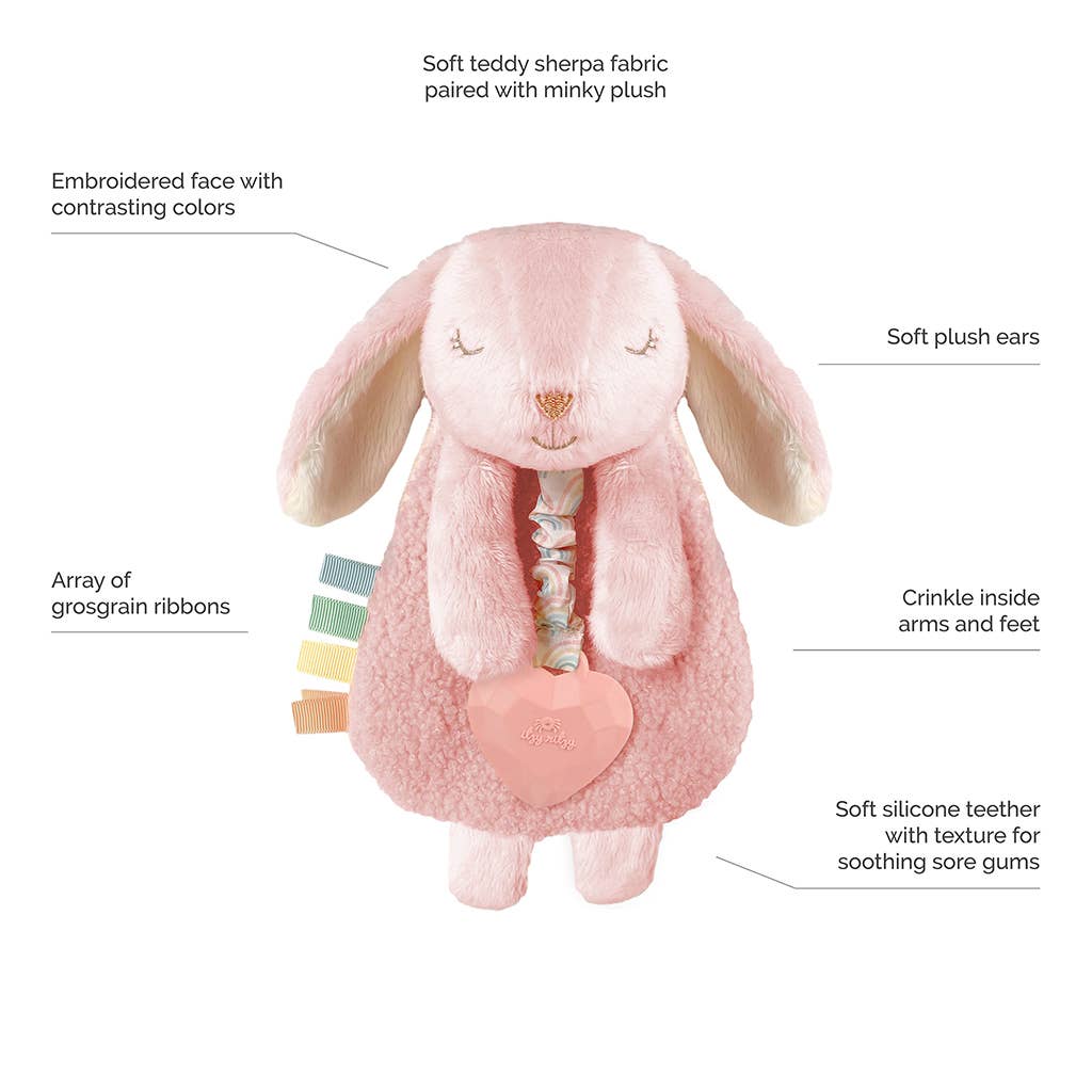 Itzy Ritzy Teether Itzy Lovey™ Bunny Plush + Teether Toy