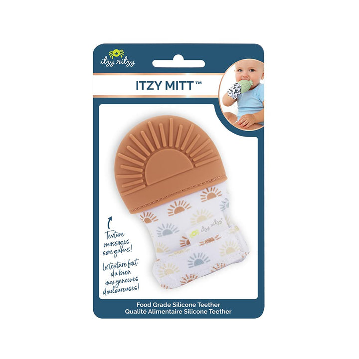 Itzy Ritzy Teether Itzy Mitt™ Silicone Teething Mitts - Sun