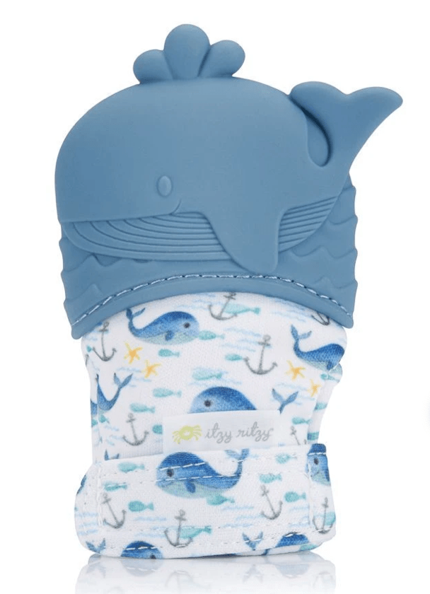 Itzy Ritzy Teether Itzy Mitt™ Silicone Teething Mitts - Whale