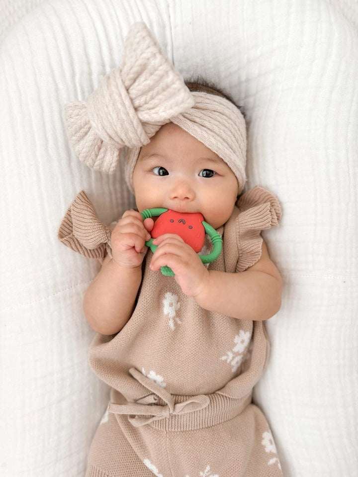 Itzy Ritzy Teether *New* Strawberry Chew Crew