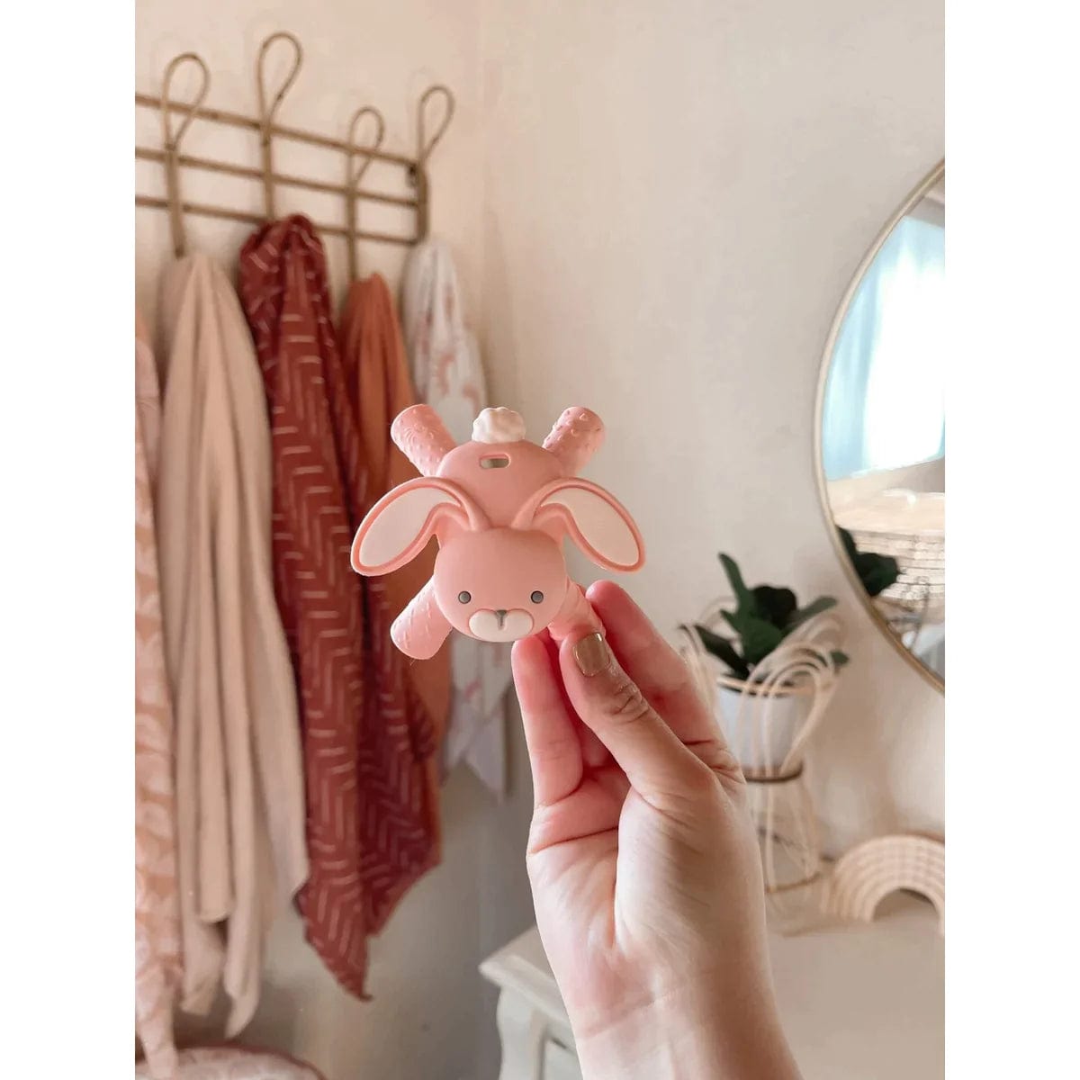 Itzy Ritzy Teether Ritzy Baby Molar Teether - Bunny