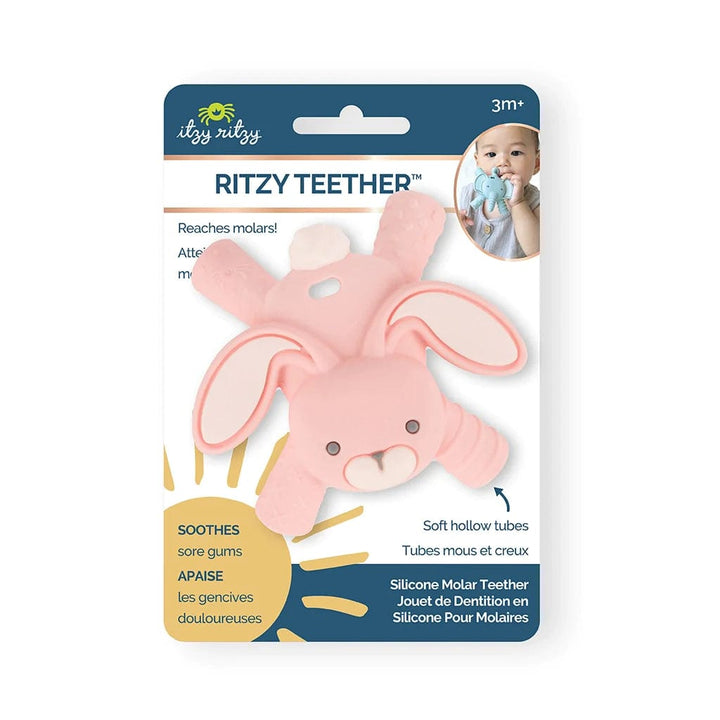 Itzy Ritzy Teether Ritzy Baby Molar Teether - Bunny