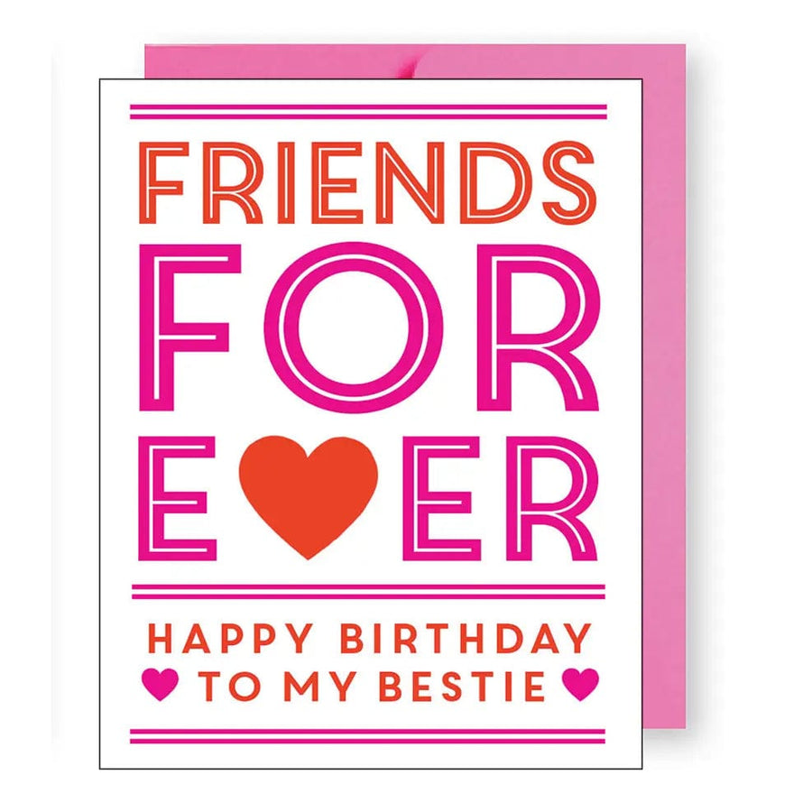 J. Falkner Card Bestie Birthday Card