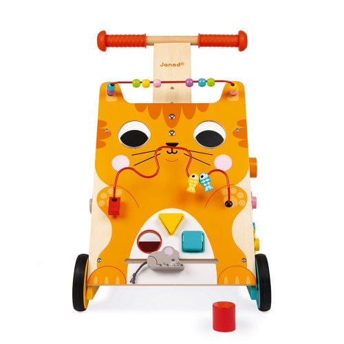 Janod Baby Multi-Activity Cat Baby Walker | Janod - LOCAL PICK UP ONLY