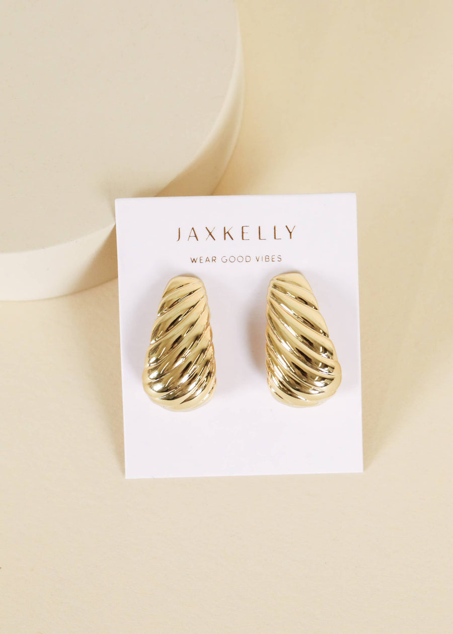 JaxKelly Earrings Bold Swirl - Earring