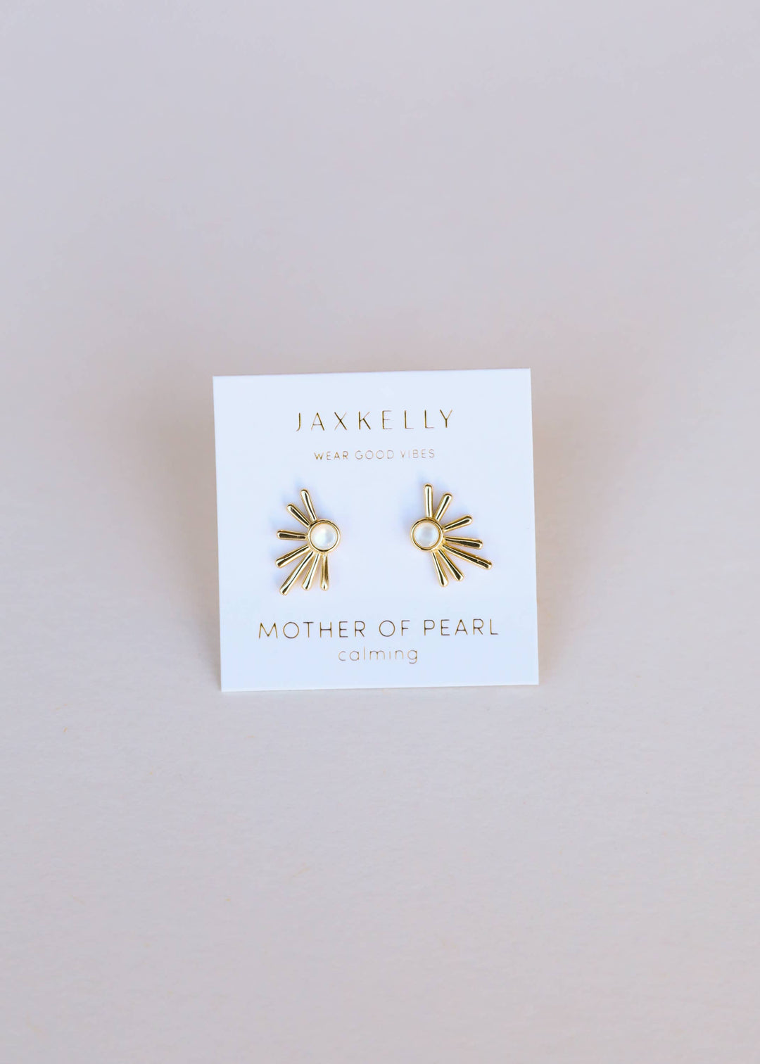 JaxKelly Sun Ray - Mother of Pearl - Earring