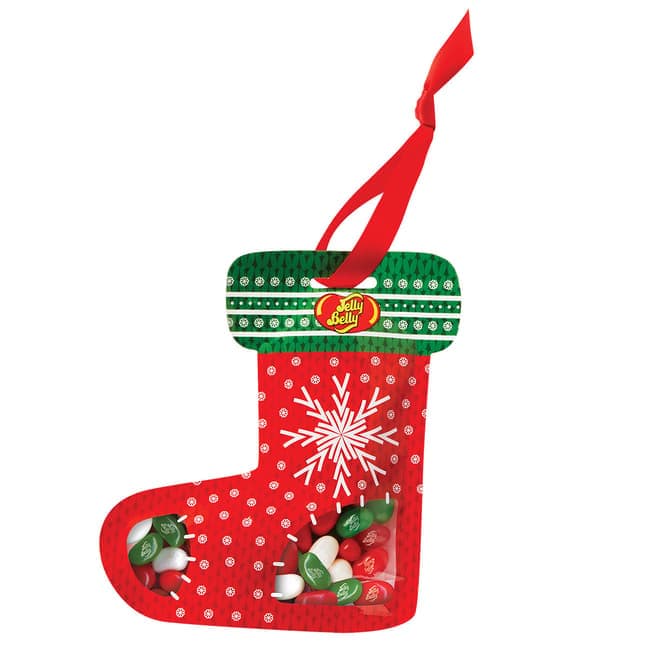 Jelly Belly Sweet Treats Festive Stocking Christmas Stocking Stuffers | Jelly Belly