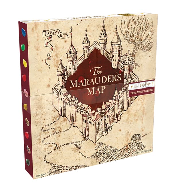 Jelly Belly Sweet Treats Harry Potter Marauder's Map Trivia Advent Calendar | Jelly Belly