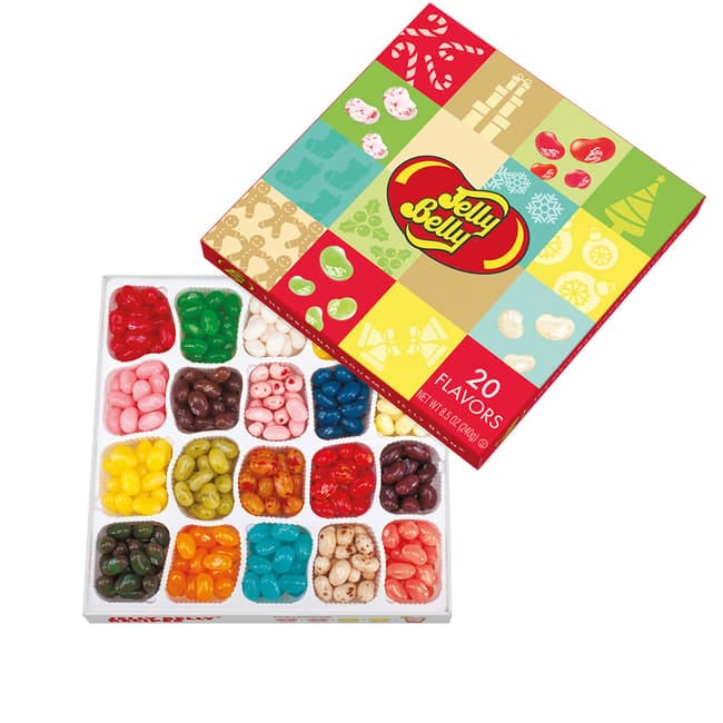 Jelly Belly Sweet Treats Jelly Belly 20-Flavor Christmas Gift Box | Jelly Belly