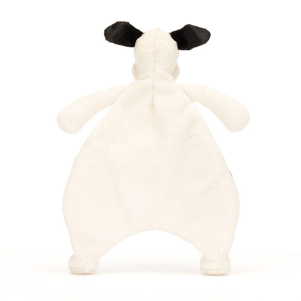 Jellycat Baby Bashful Black & Cream Puppy Comforter | Jellycat