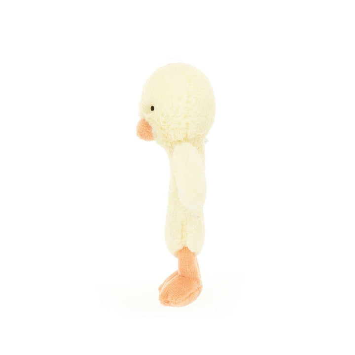 Jellycat Baby Bashful Duckling Ring Rattle