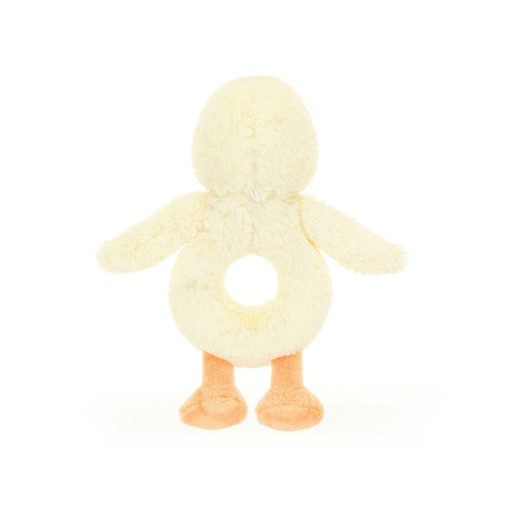 Jellycat Baby Bashful Duckling Ring Rattle