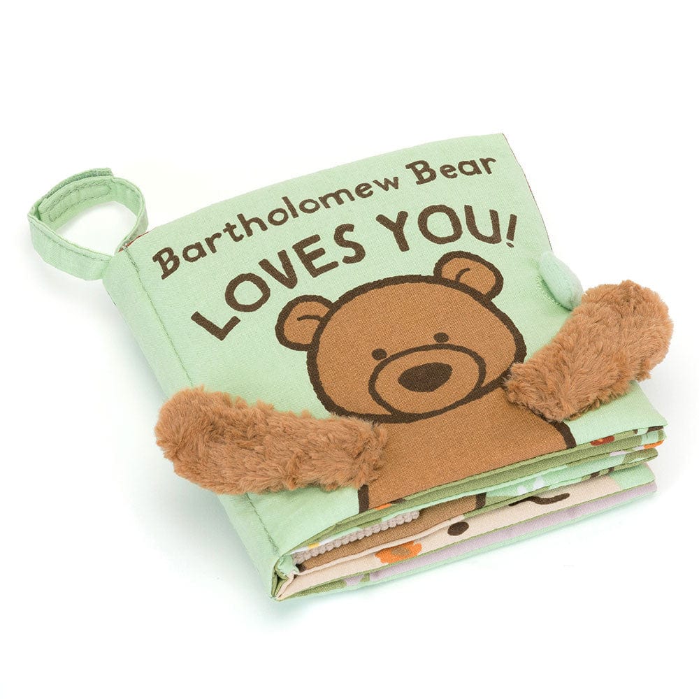 Jellycat Baby Book Bartholomew Bear Loves You Book