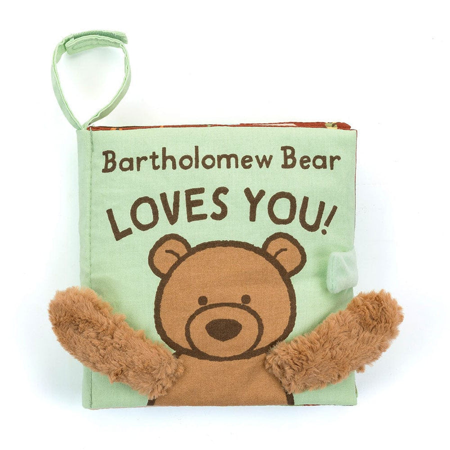 Jellycat Baby Book Bartholomew Bear Loves You Book