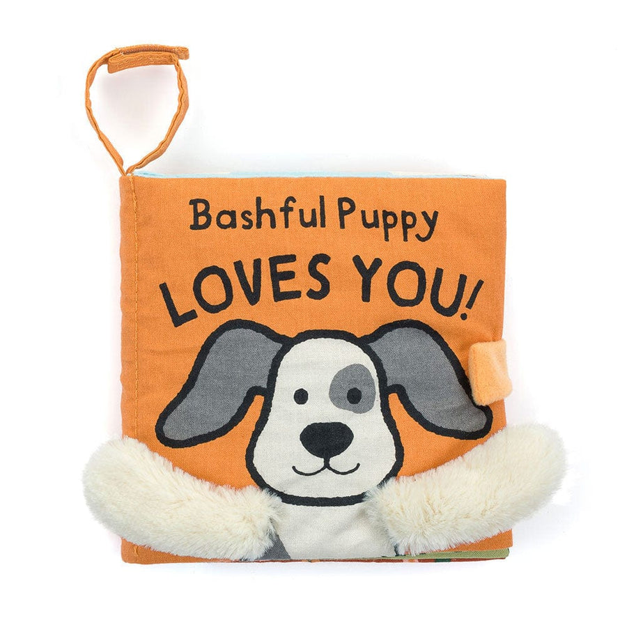 Jellycat Baby Book Bashful Puppy Loves You Book