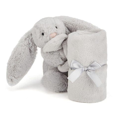 Jellycat Baby Plush Bashful Grey Bunny Soother