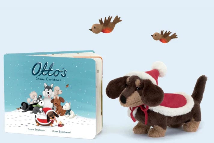 Jellycat Board Book Otto's Snowy Christmas | Jellycat