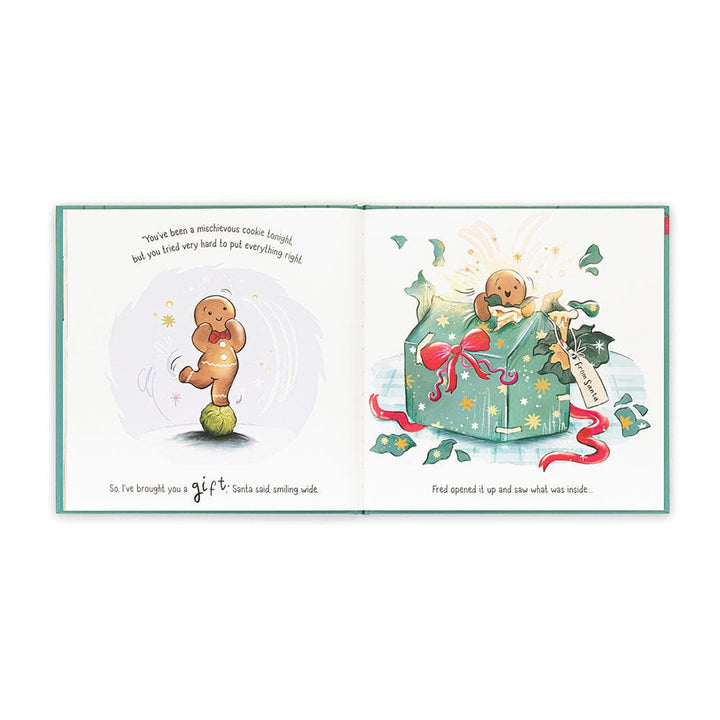 Jellycat Books Gingerbread Fred Book | Jellycat