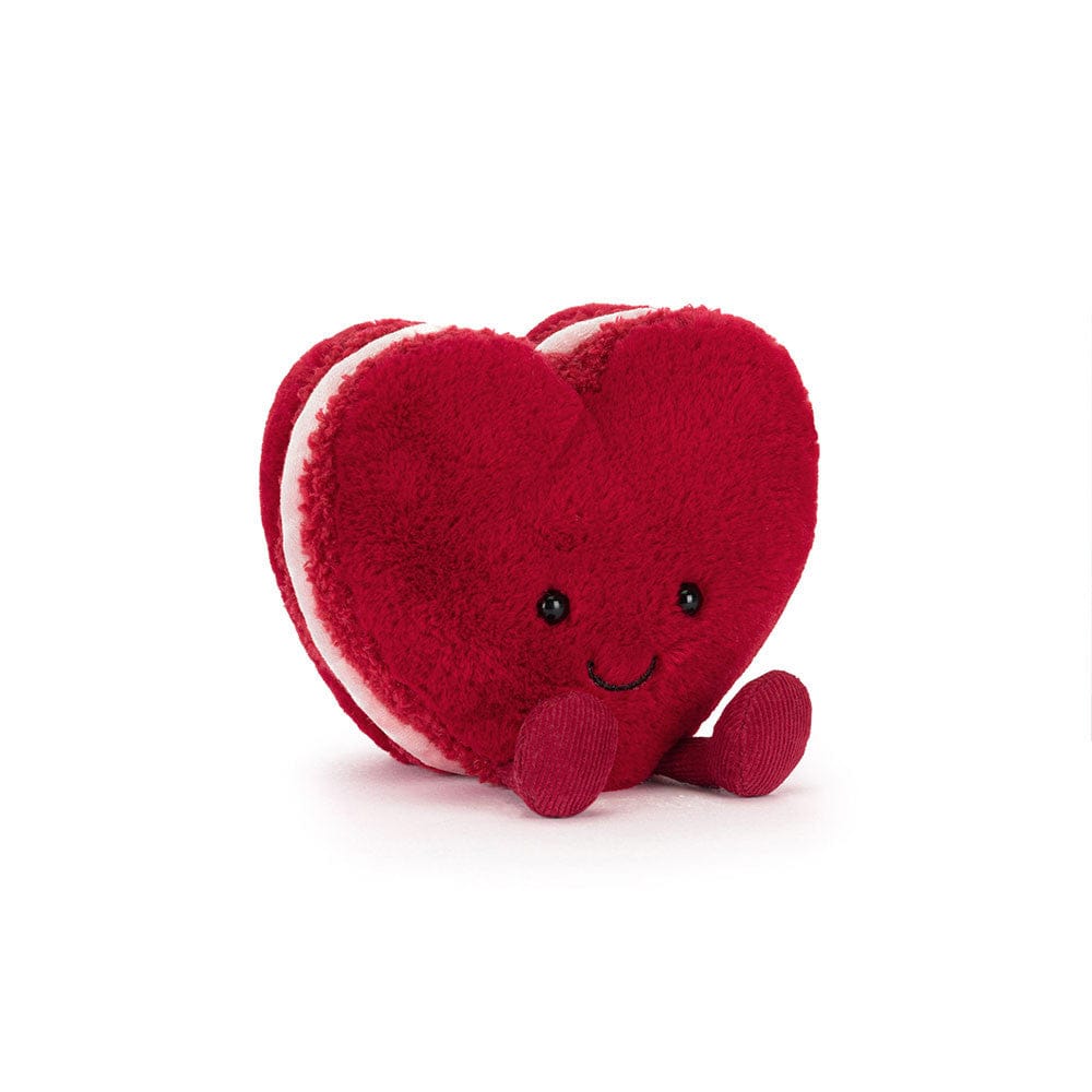 Jellycat Gifts Amuseables Arlette Heart Macaron - Red | Jellycat