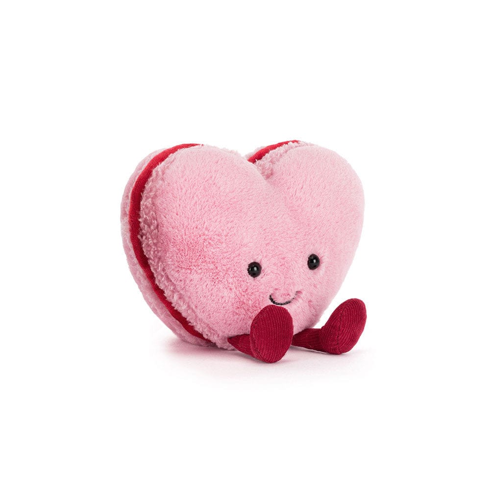 Jellycat Gifts Amuseables Colette Heart Macaron - Pink | Jellycat
