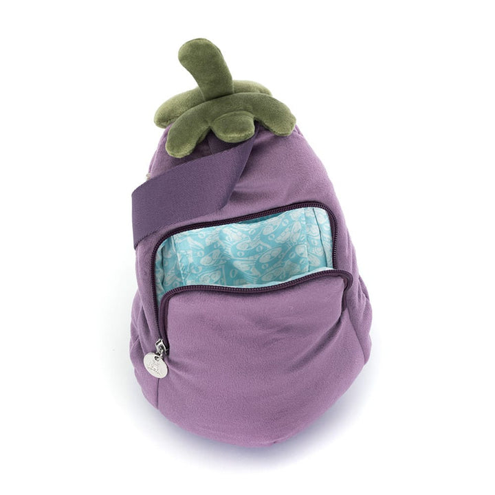 Jellycat Gifts Amuseables Eggplant Bum Bag | Jellycat