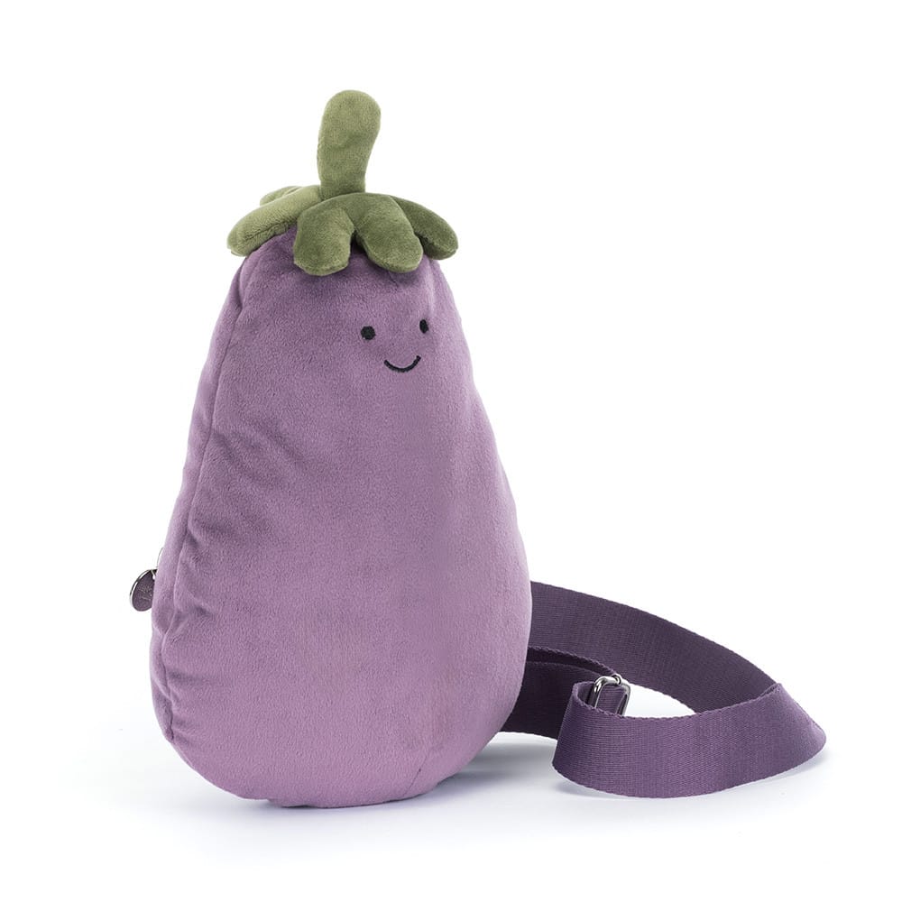 Jellycat Gifts Amuseables Eggplant Bum Bag | Jellycat
