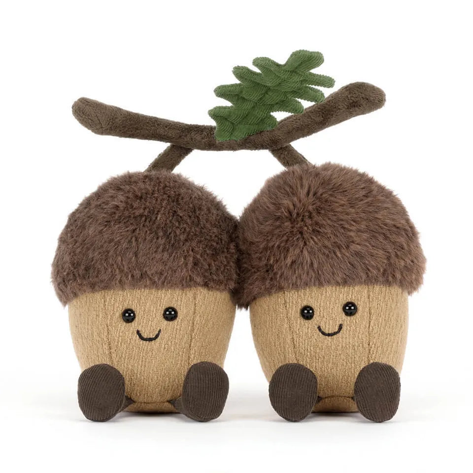 Jellycat Gifts Amuseables Ort & Tum Acorns  | Jellycat