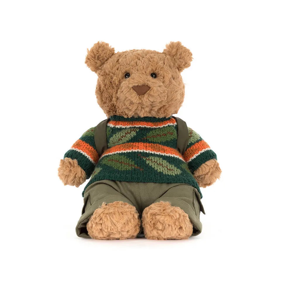 Jellycat Gifts Bartholomew Bear Hiking Outfit | Jellycat