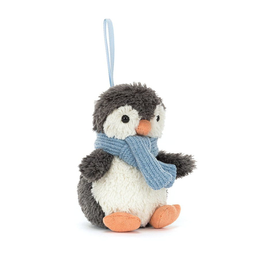 Jellycat Holiday Peanut Penguin Ornament | Jellycat