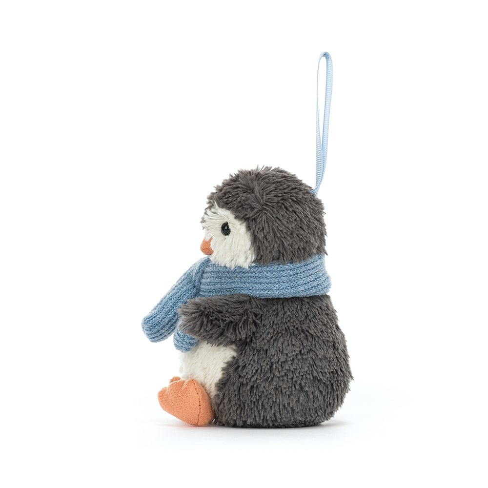 Jellycat Holiday Peanut Penguin Ornament | Jellycat