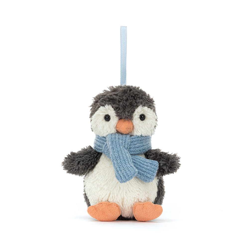 Jellycat Holiday Peanut Penguin Ornament | Jellycat