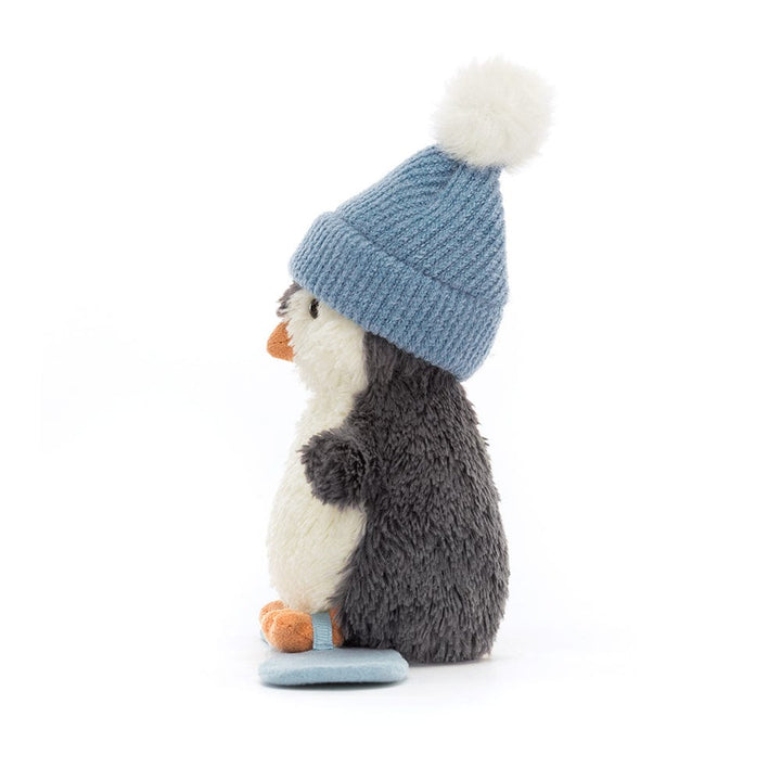 Jellycat Holiday Peanut Penguin Snowboarding | Jellycat