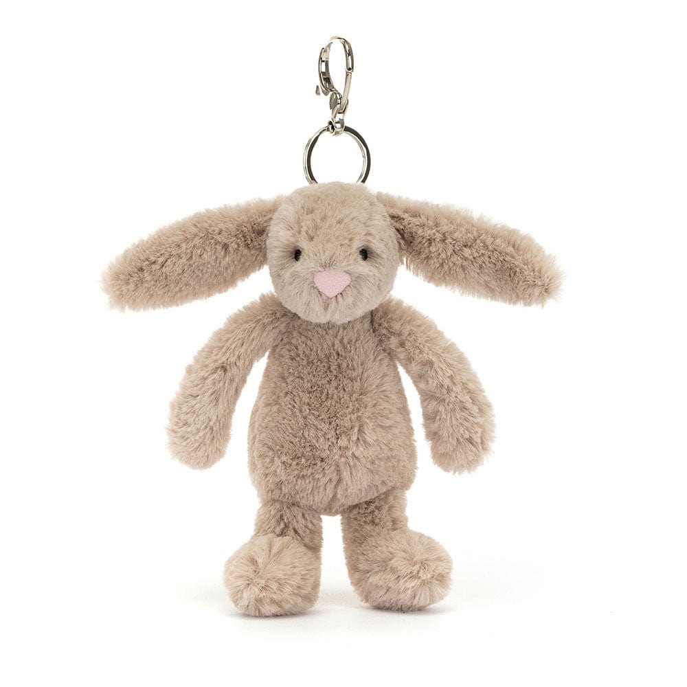 Jellycat Keychain Bashful Beige Bunny Bag Charm