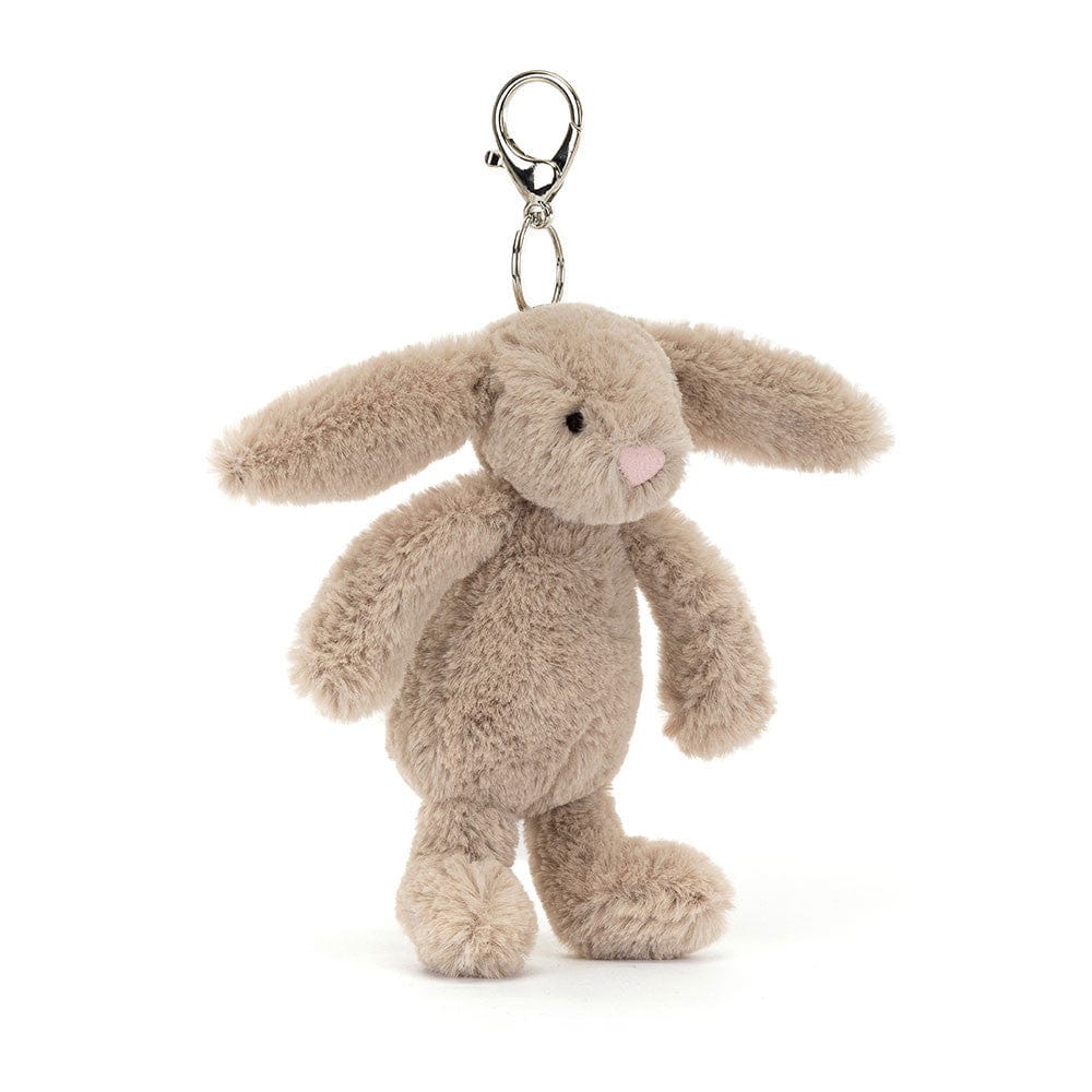 Jellycat Keychain Bashful Beige Bunny Bag Charm