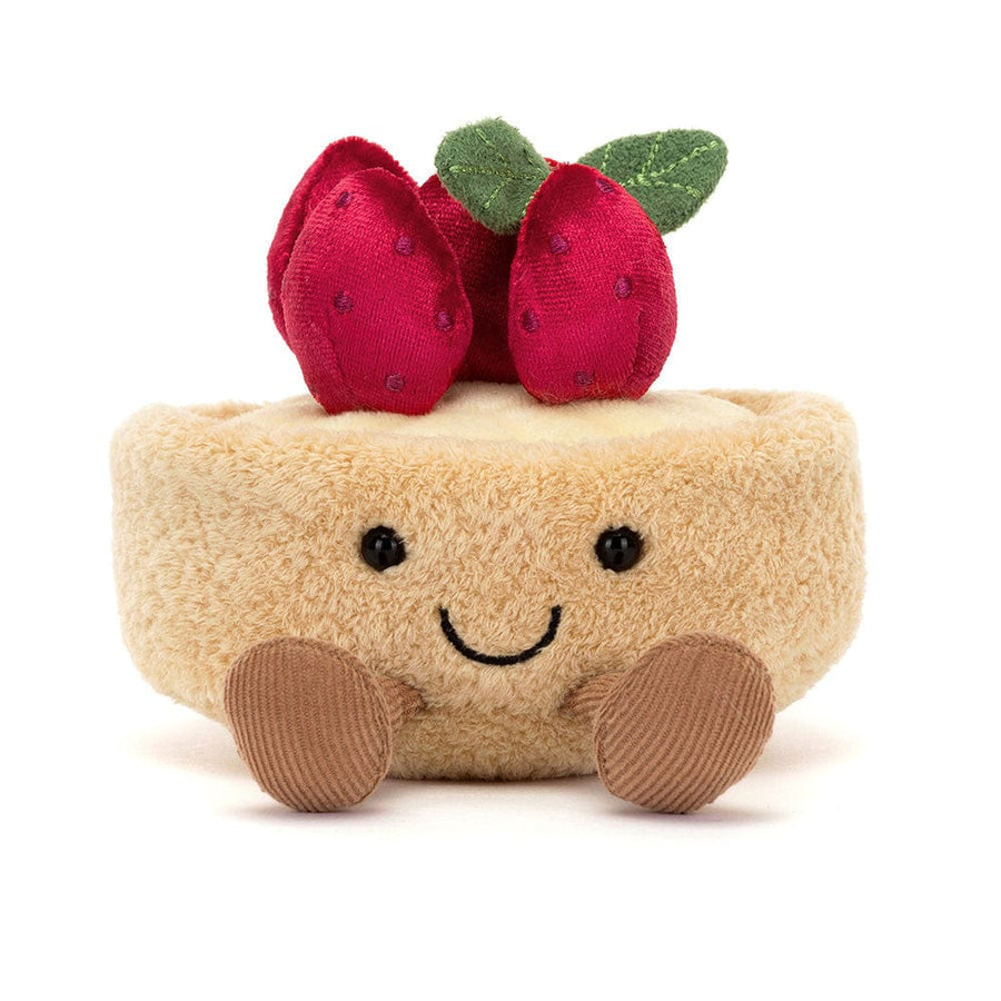 Jellycat Plush Amuseables Fleurette Tarte Aux Fraises | Jellycat