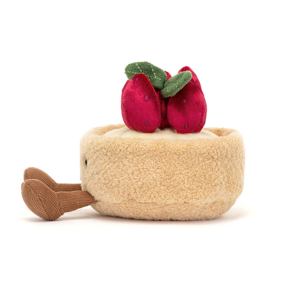 Jellycat Plush Amuseables Fleurette Tarte Aux Fraises | Jellycat