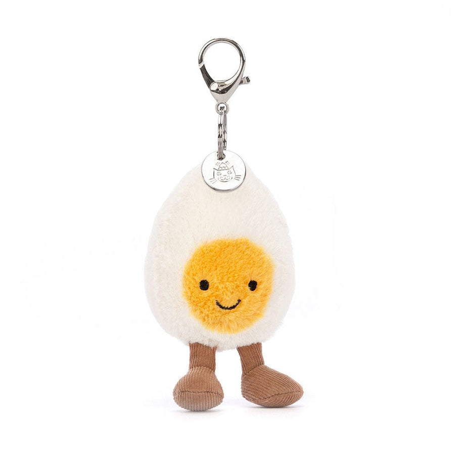 Jellycat Plush Amuseables Happy Boiled Egg Bag Charm
