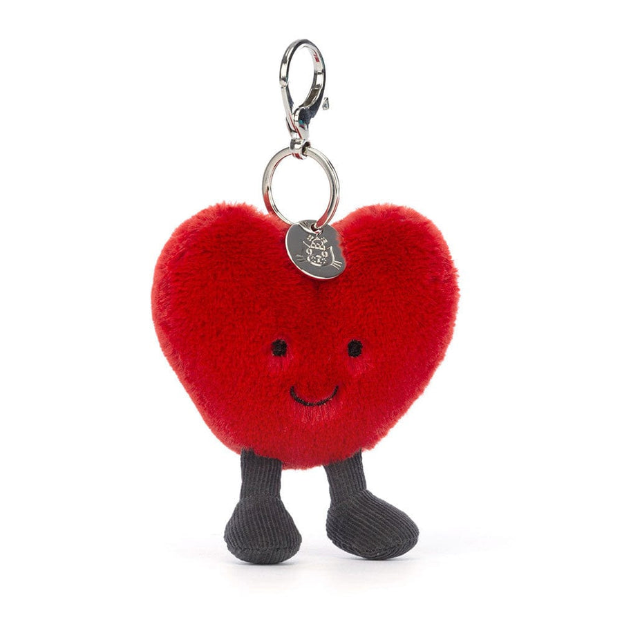 Jellycat Plush Amuseables Heart Bag Charm