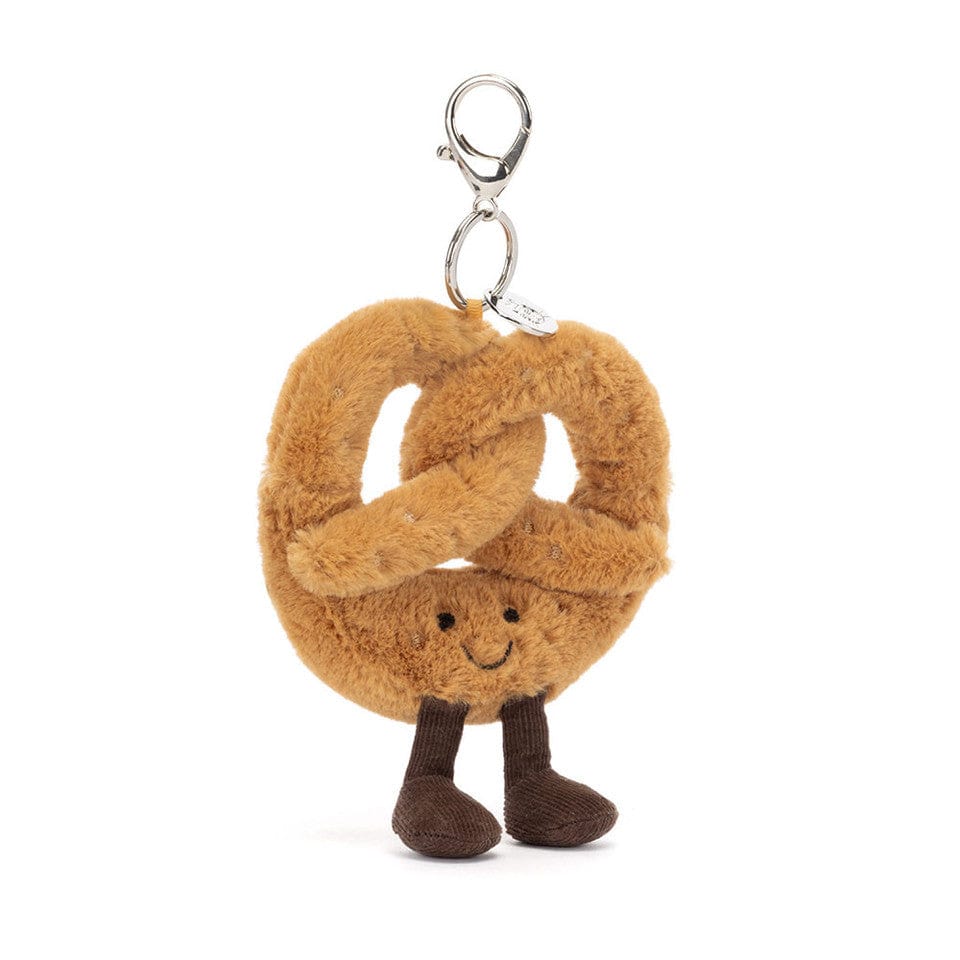 Jellycat Plush Amuseables Pretzel Bag Charm | Jellycat
