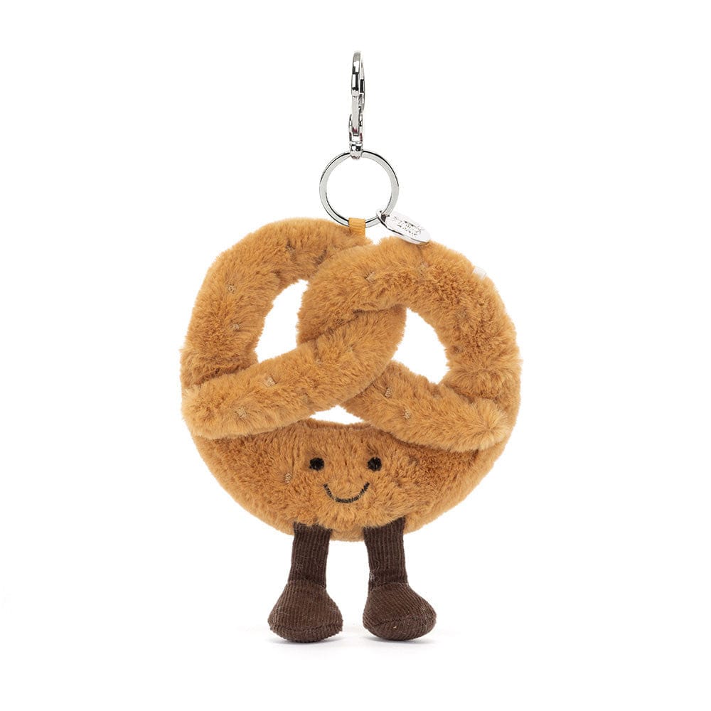 Jellycat Plush Amuseables Pretzel Bag Charm | Jellycat