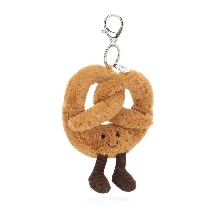 Jellycat Plush Amuseables Pretzel Bag Charm | Jellycat