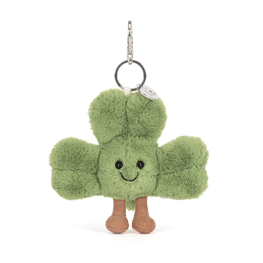 Jellycat Plush Amuseables Siofra Shamrock Bag Charm | Jellycat