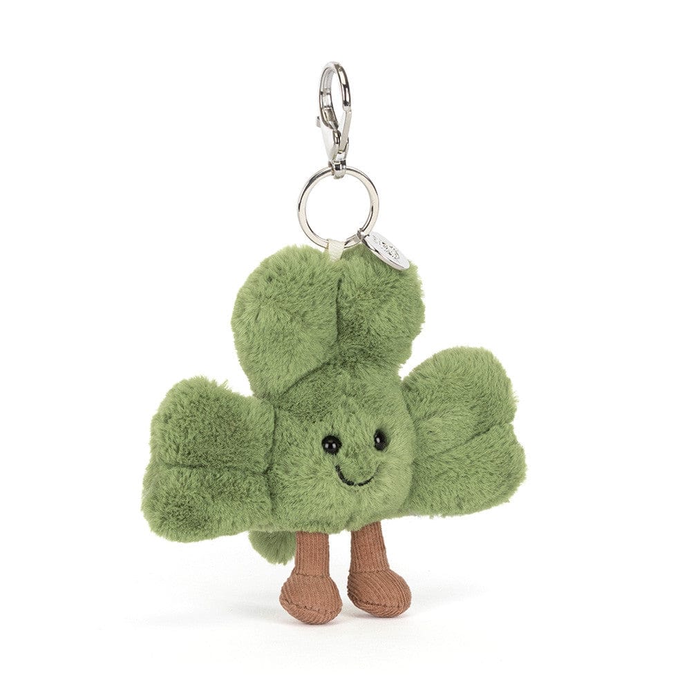Jellycat Plush Amuseables Siofra Shamrock Bag Charm | Jellycat