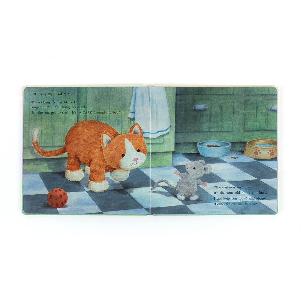 Jellycat Plush Ginger, the Courageous Kitten Book | Jellycat