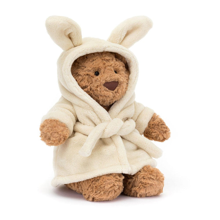 Jellycat Plush Toy Bartholomew Bear Bathrobe