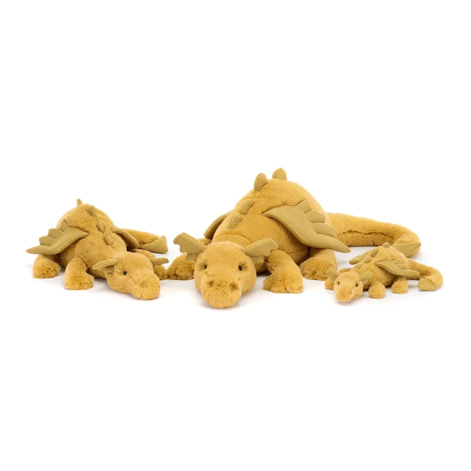 Jellycat Plush Toy Golden Dragon