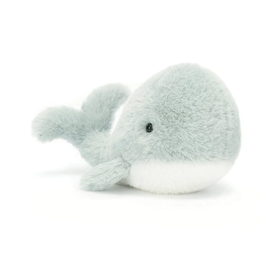 Jellycat Plush Toy Wavelly Whale Grey