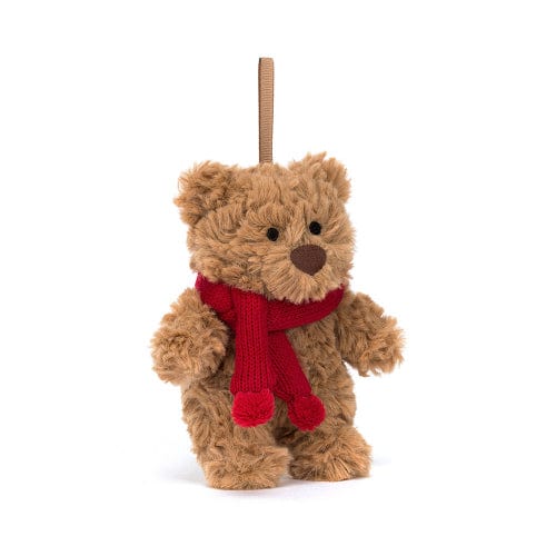 Jellycat Stuffed Animal Bartholomew Bear Ornament | Jellycat